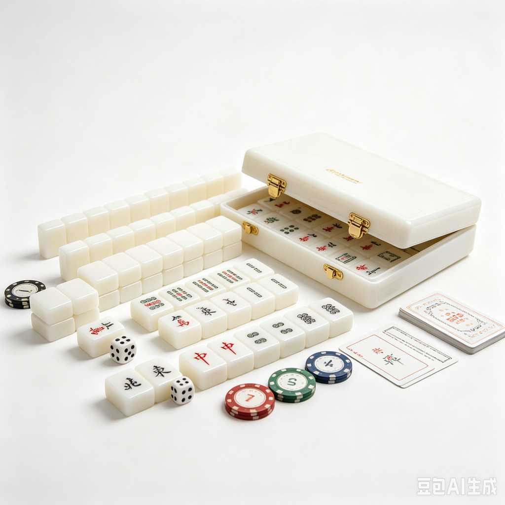 mahjong set for family game night